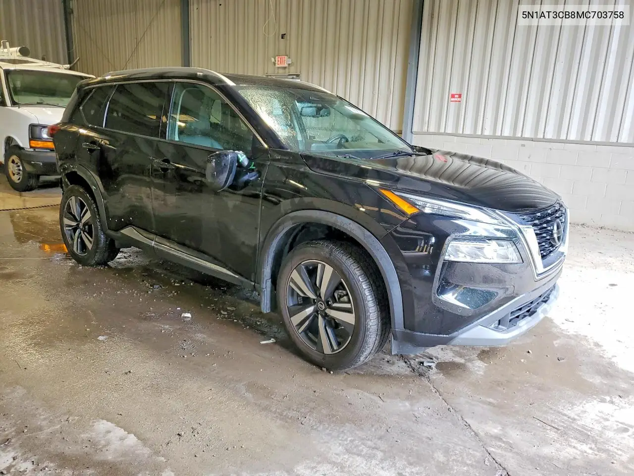2021 NISSAN ROGUE VIN 5N1AT3CB8MC703758 — фото 4