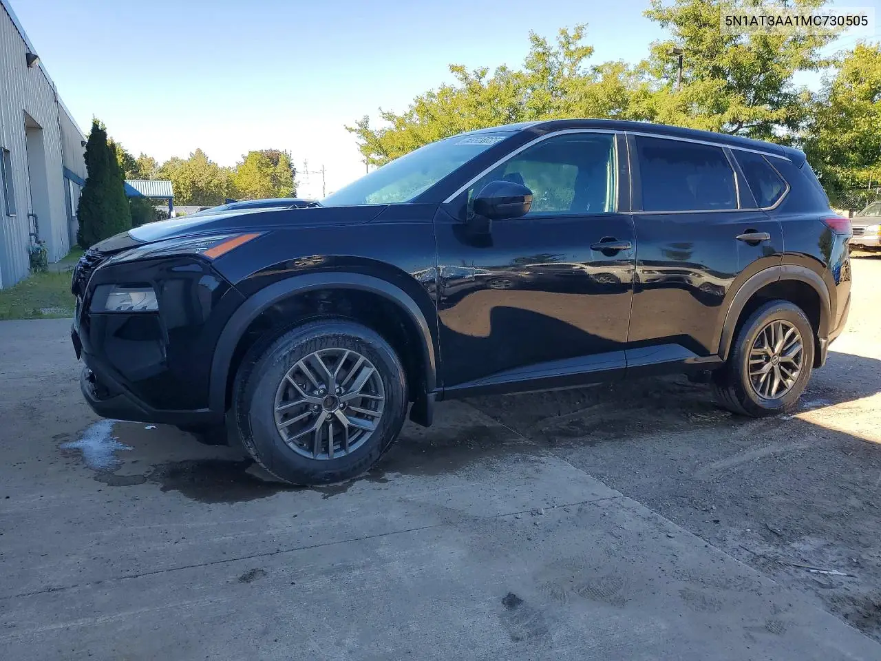 NISSAN ROGUE 2021, VIN 5N1AT3AA1MC730505