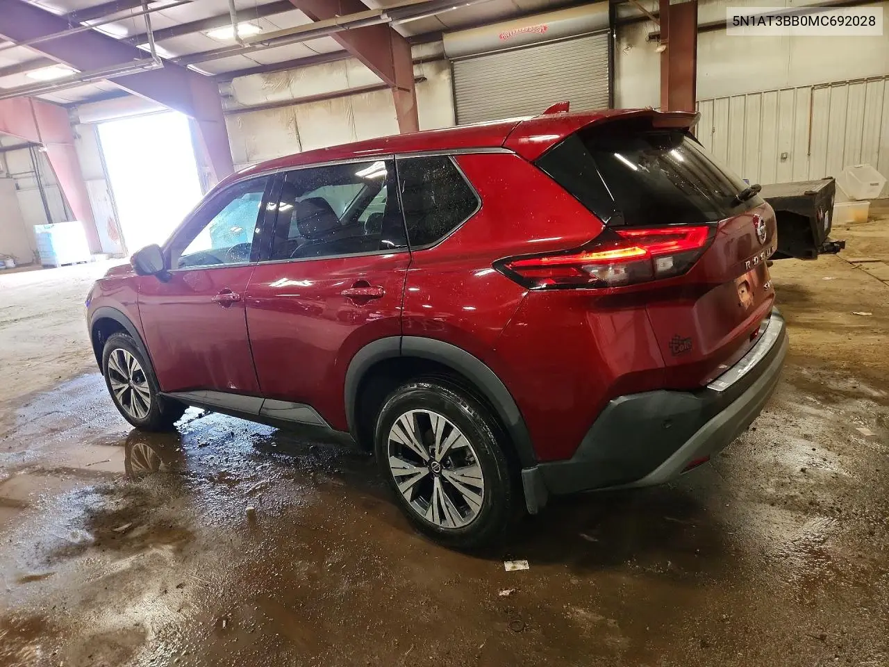 2021 NISSAN ROGUE VIN 5N1AT3BB0MC692028 — фото 2