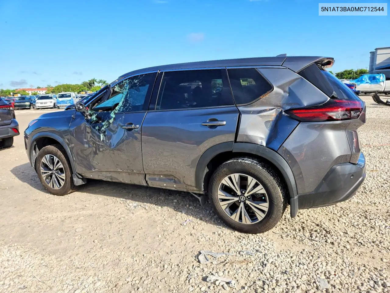 2021 NISSAN ROGUE VIN 5N1AT3BA0MC712544 — фото 2