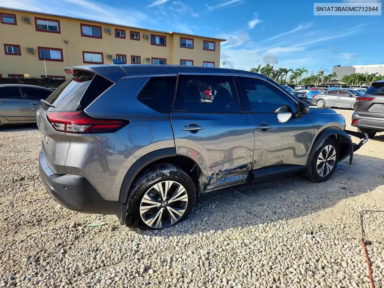 2021 NISSAN ROGUE VIN 5N1AT3BA0MC712544 — фото 3