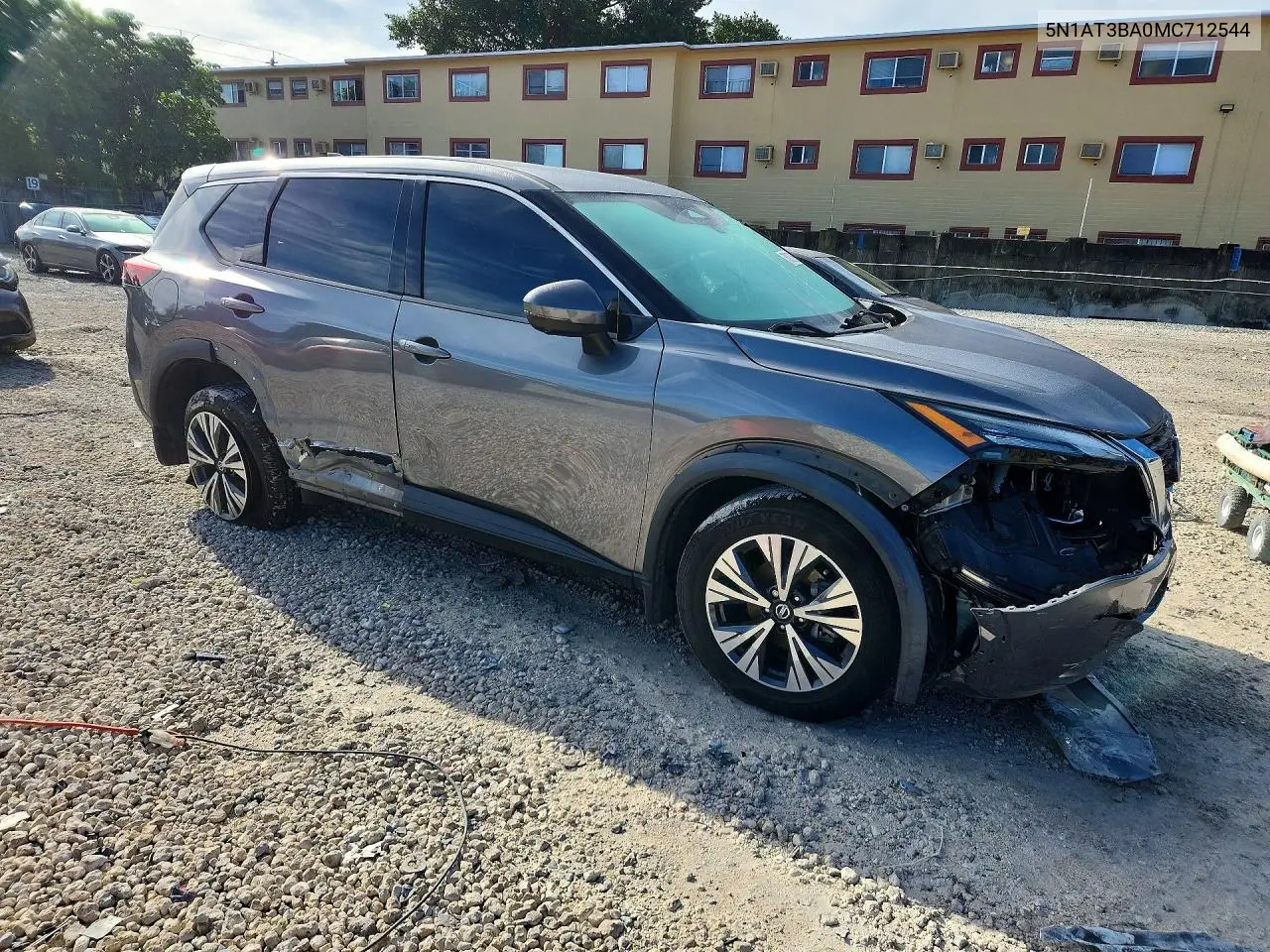 2021 NISSAN ROGUE VIN 5N1AT3BA0MC712544 — фото 4