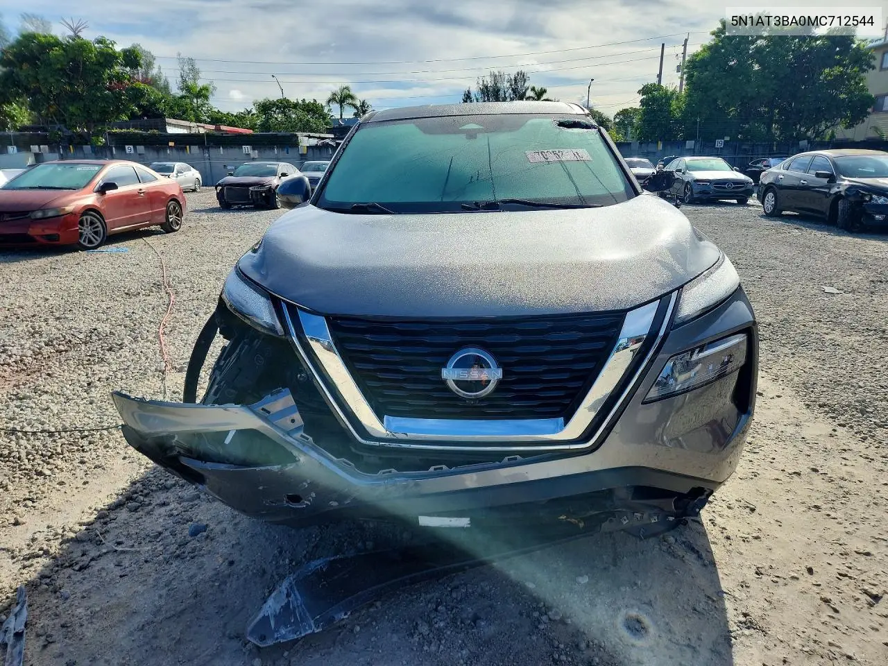 2021 NISSAN ROGUE VIN 5N1AT3BA0MC712544 — фото 5