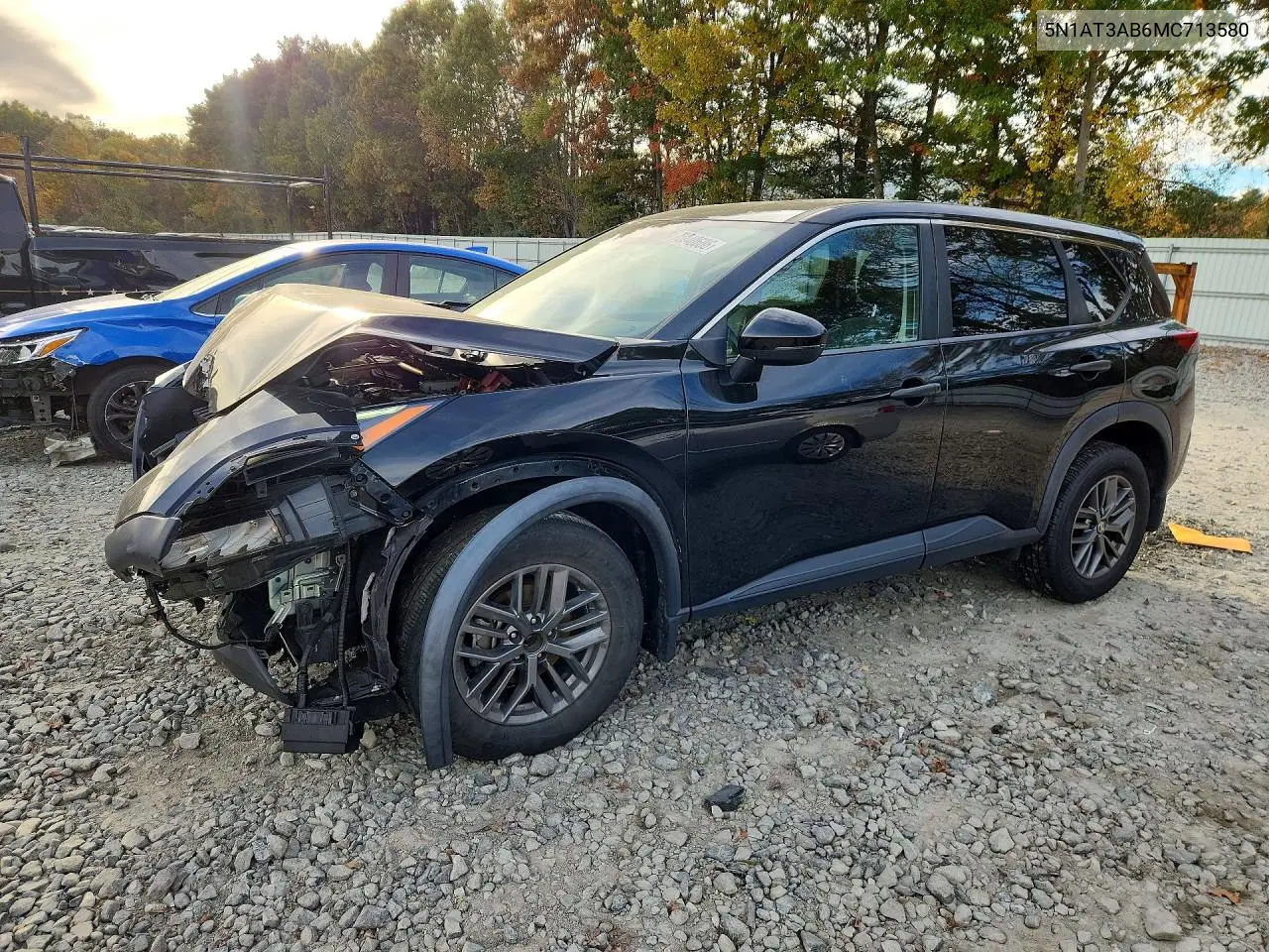 NISSAN ROGUE 2021, VIN 5N1AT3AB6MC713580