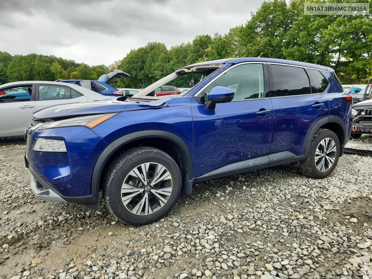 NISSAN ROGUE 2021, VIN 5N1AT3BB6MC798256