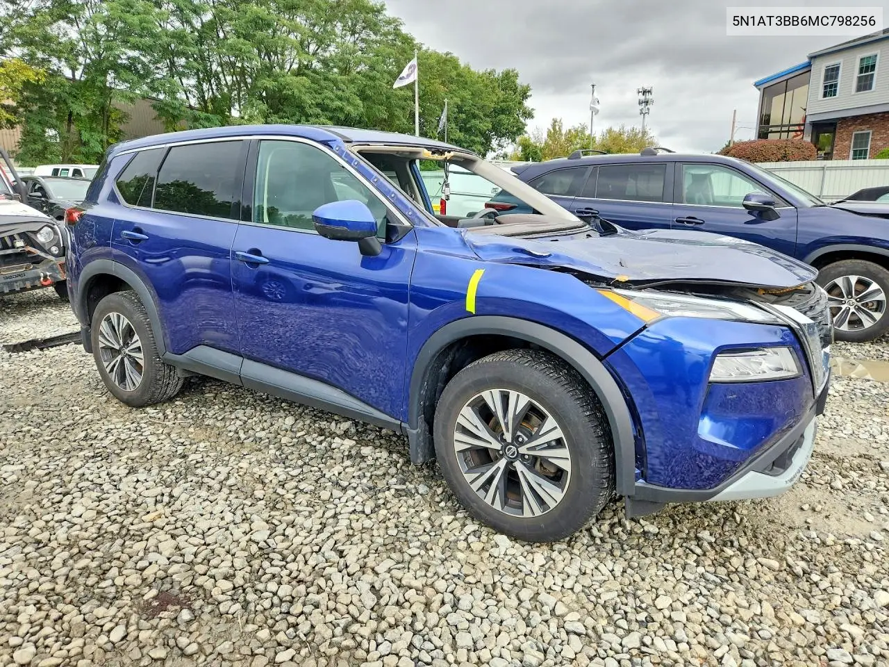2021 NISSAN ROGUE VIN 5N1AT3BB6MC798256 — фото 4