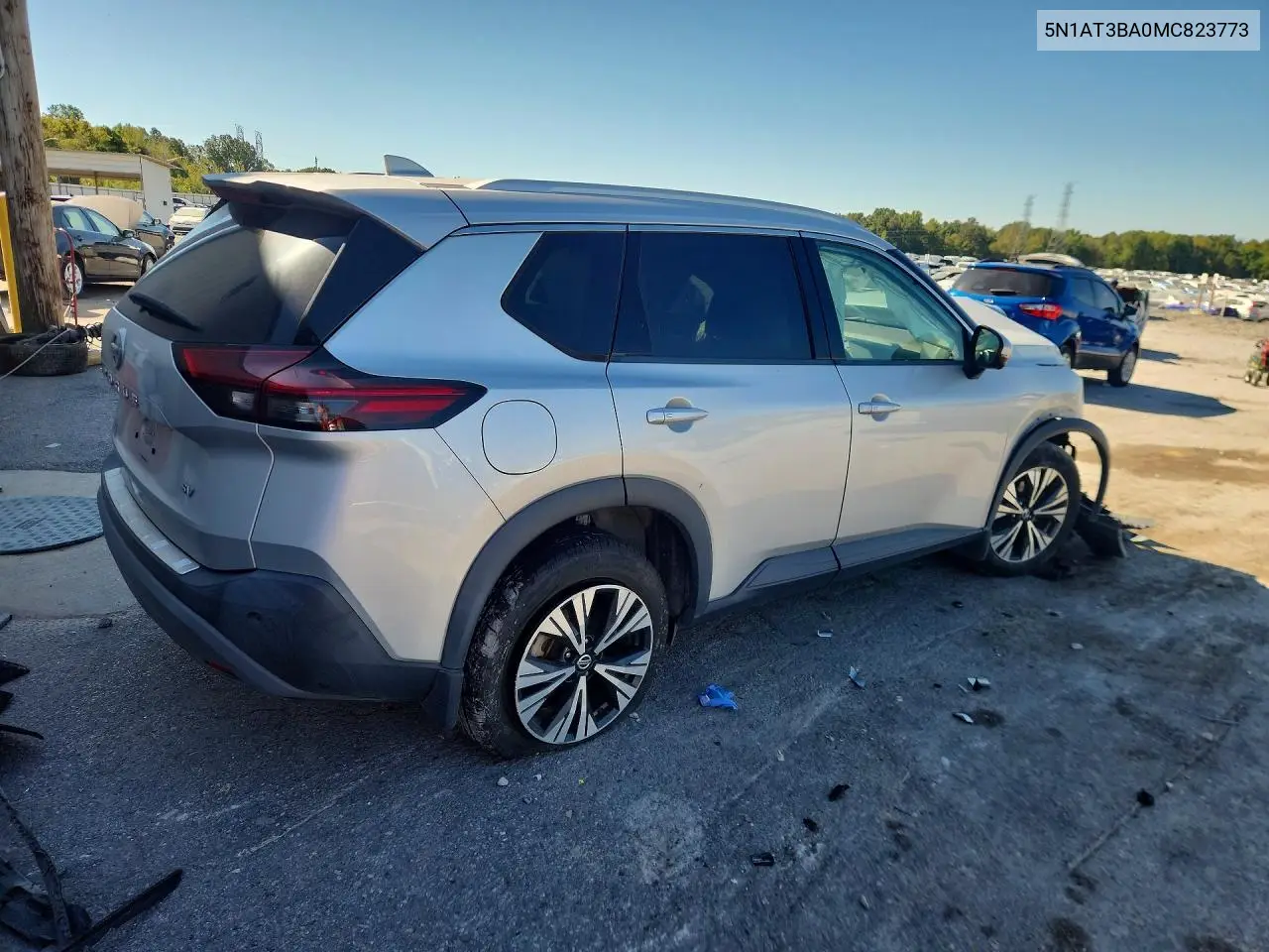 2021 NISSAN ROGUE VIN 5N1AT3BA0MC823773 — фото 3