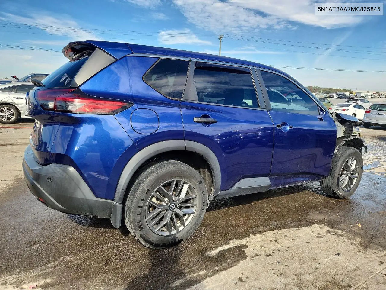 2021 NISSAN ROGUE VIN 5N1AT3AA7MC825845 — фото 3