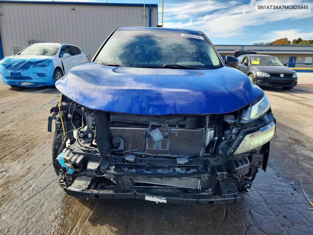 2021 NISSAN ROGUE VIN 5N1AT3AA7MC825845 — фото 5