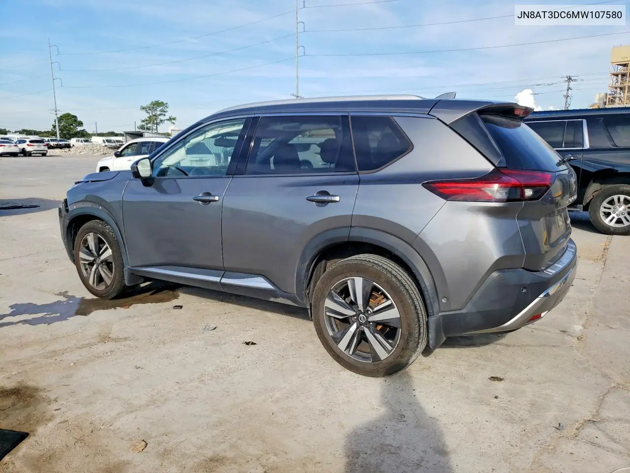 2021 NISSAN ROGUE VIN JN8AT3DC6MW107580 — фото 2