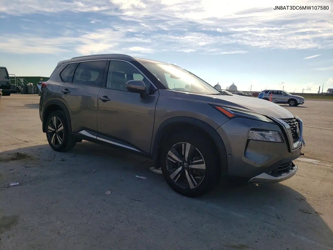 2021 NISSAN ROGUE VIN JN8AT3DC6MW107580 — фото 4
