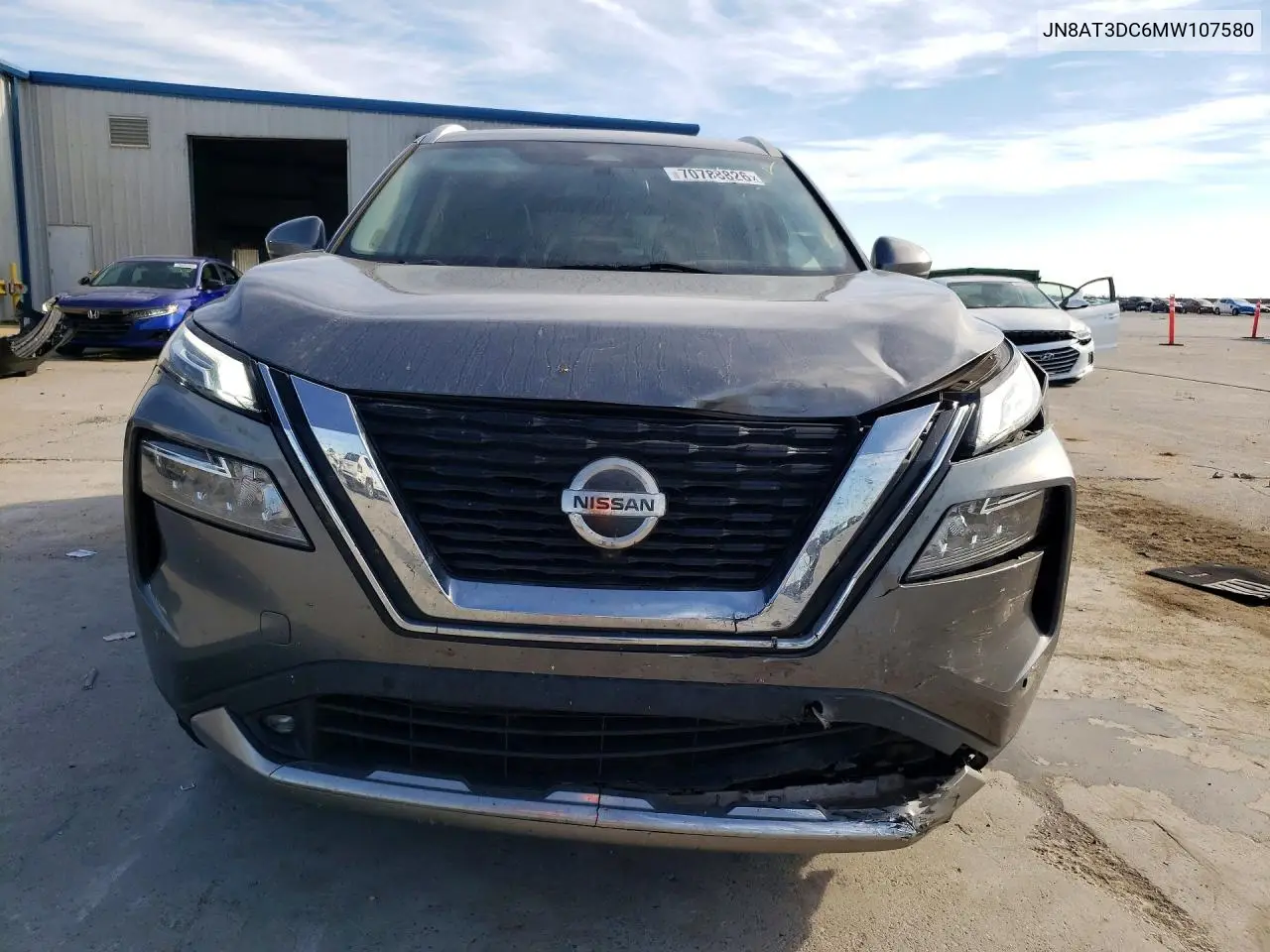 2021 NISSAN ROGUE VIN JN8AT3DC6MW107580 — фото 5