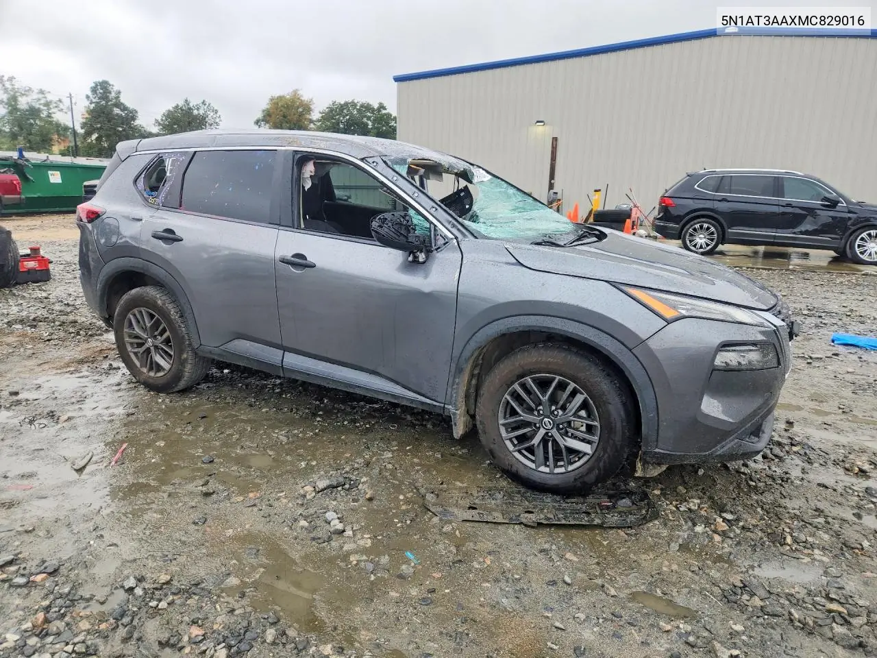 2021 NISSAN ROGUE VIN 5N1AT3AAXMC829016 — фото 4
