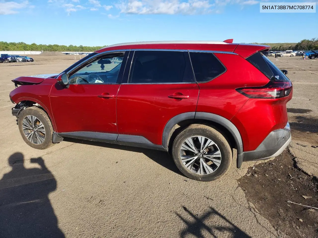 2021 NISSAN ROGUE VIN 5N1AT3BB7MC708774 — фото 2