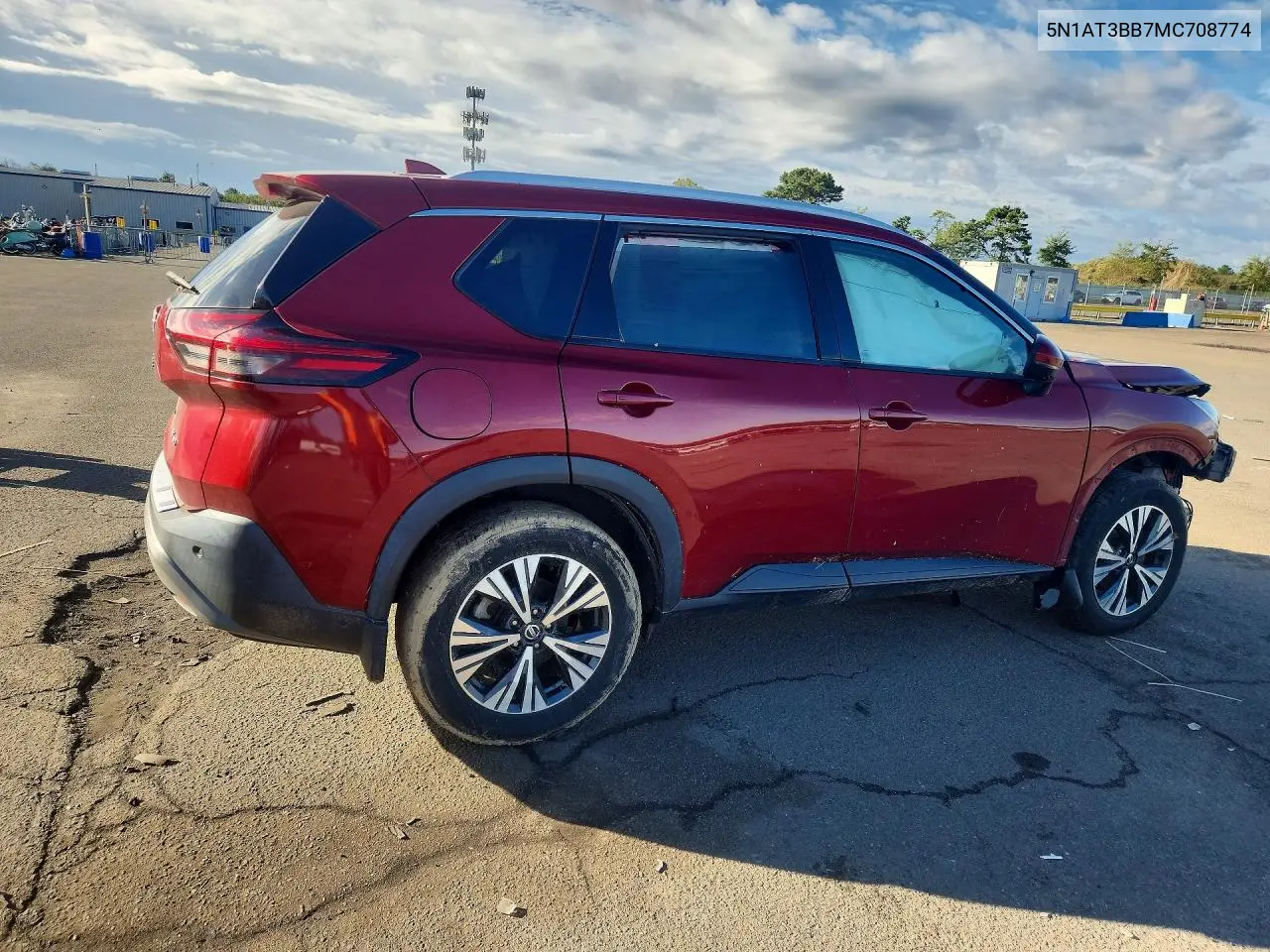 2021 NISSAN ROGUE VIN 5N1AT3BB7MC708774 — фото 3