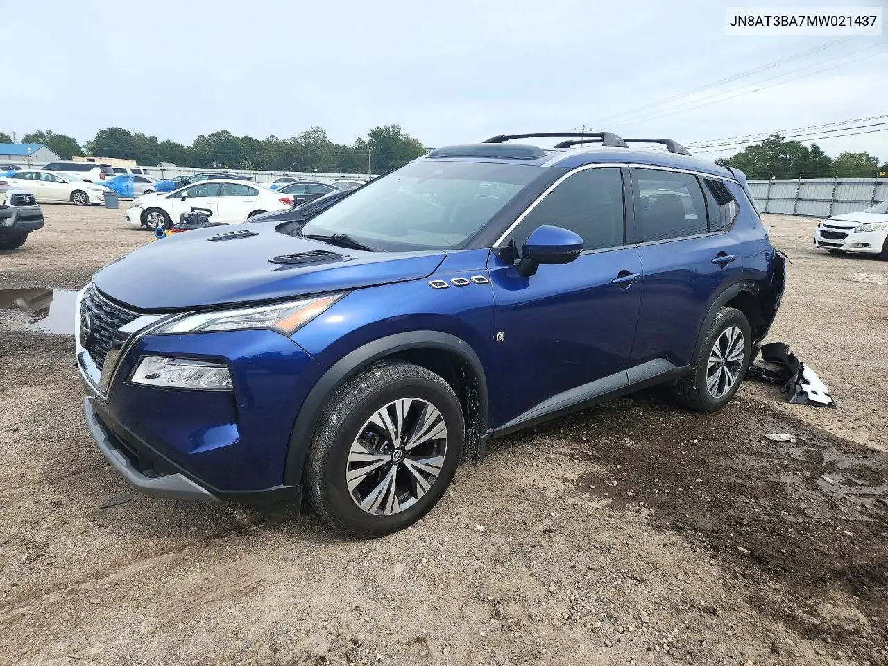 NISSAN ROGUE 2021, VIN JN8AT3BA7MW021437