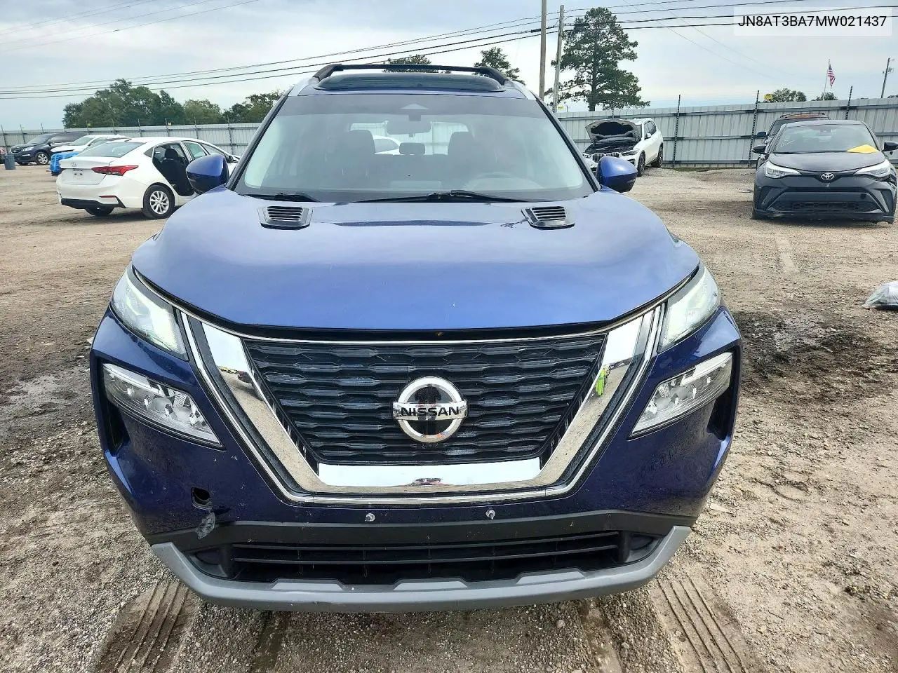 2021 NISSAN ROGUE VIN JN8AT3BA7MW021437 — фото 5