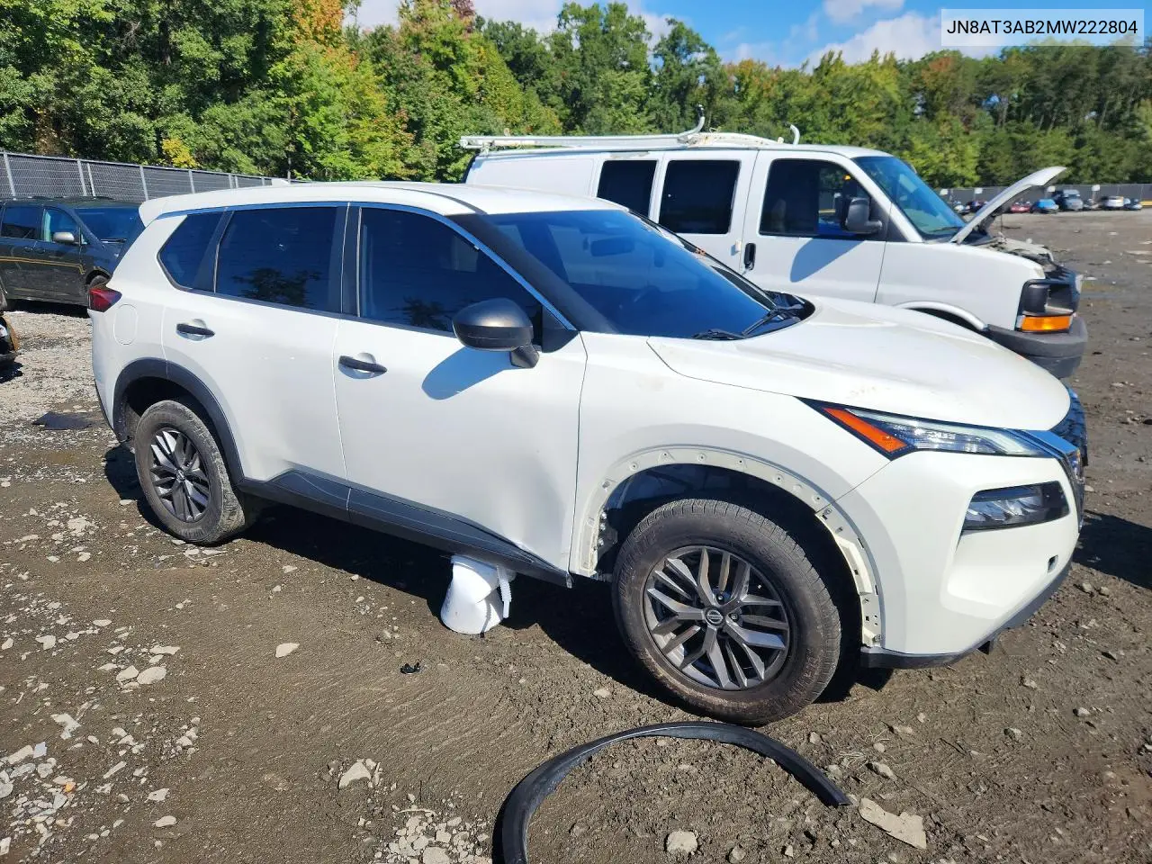 2021 NISSAN ROGUE VIN JN8AT3AB2MW222804 — фото 4
