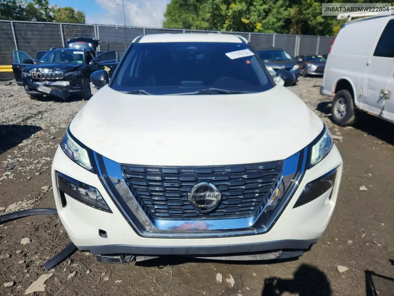 2021 NISSAN ROGUE VIN JN8AT3AB2MW222804 — фото 5