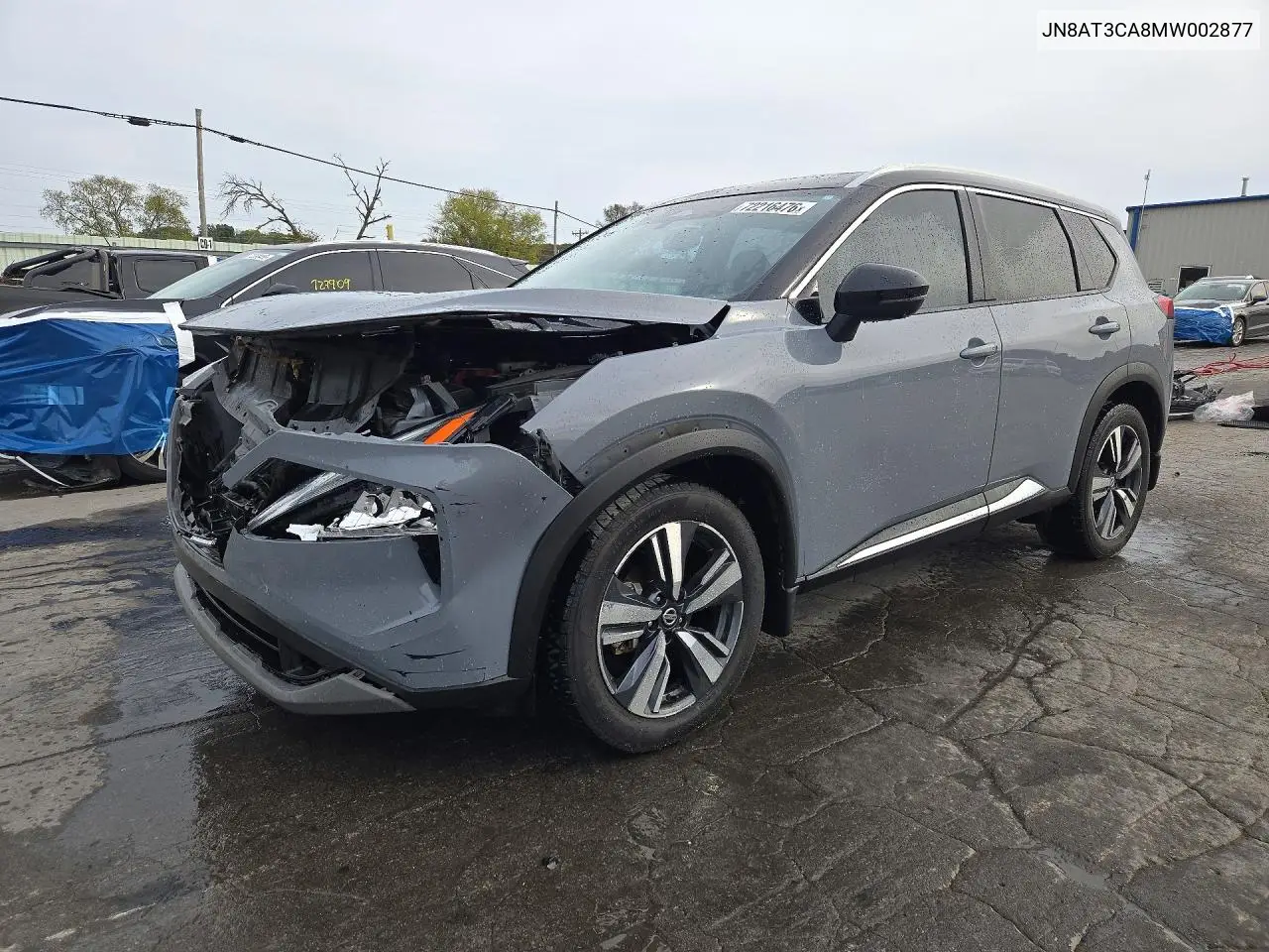 NISSAN ROGUE 2021, VIN JN8AT3CA8MW002877