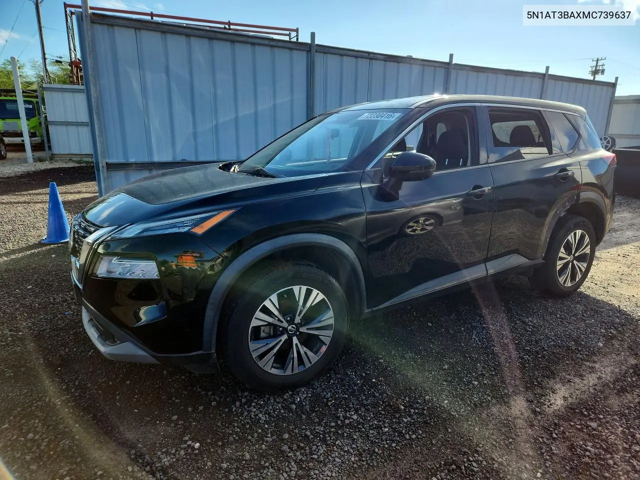 NISSAN ROGUE 2021, VIN 5N1AT3BAXMC739637