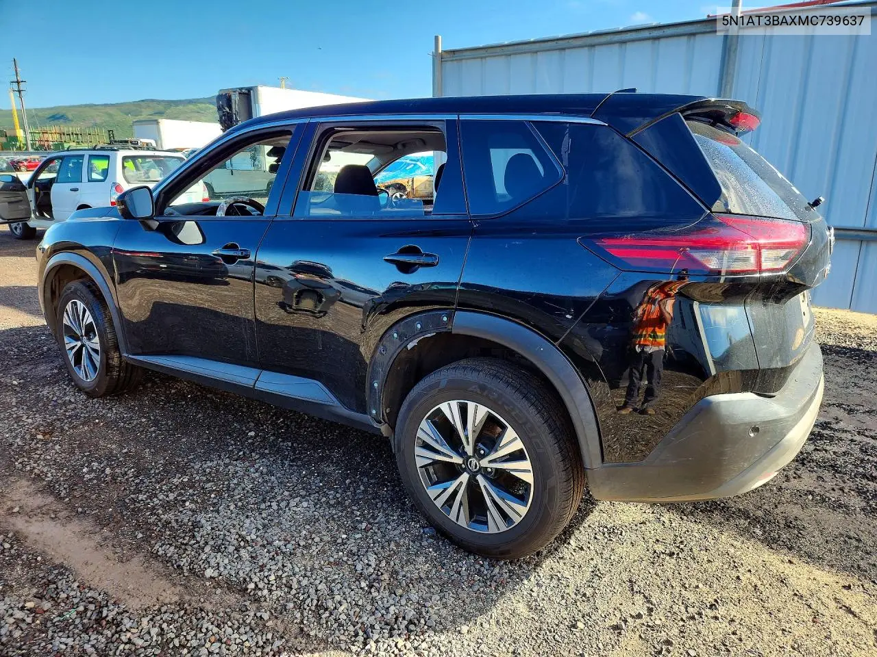 2021 NISSAN ROGUE VIN 5N1AT3BAXMC739637 — фото 2