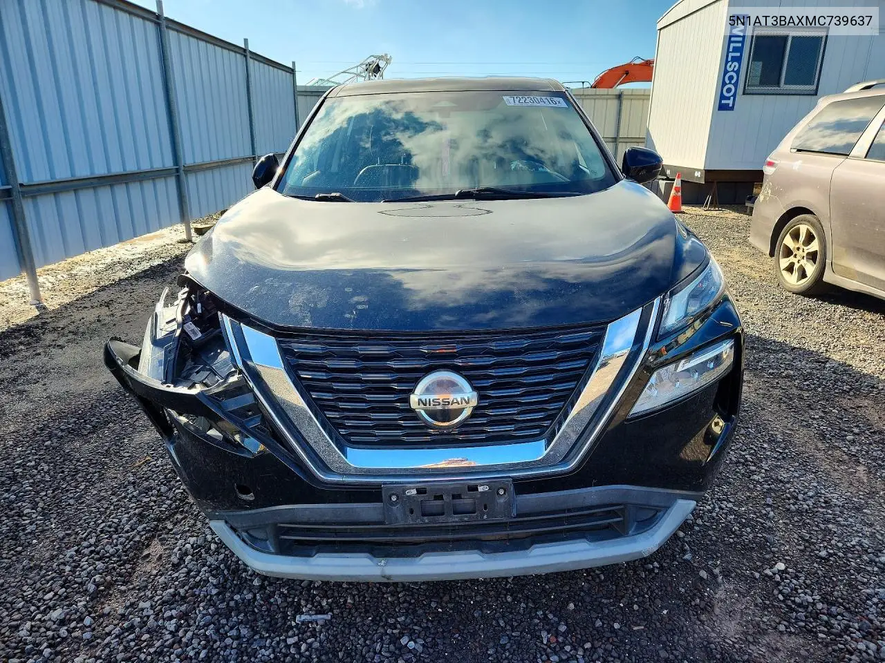2021 NISSAN ROGUE VIN 5N1AT3BAXMC739637 — фото 5