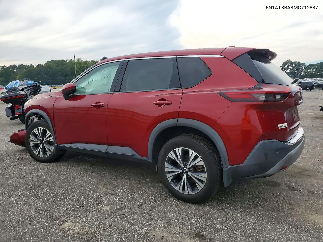 2021 NISSAN ROGUE VIN 5N1AT3BA8MC712887 — фото 2