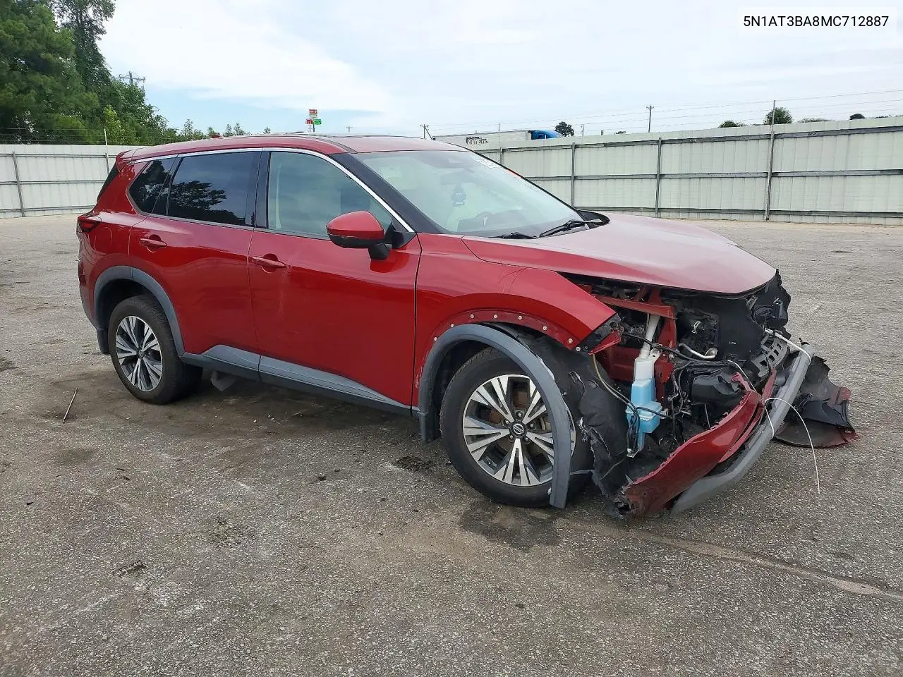 2021 NISSAN ROGUE VIN 5N1AT3BA8MC712887 — фото 4