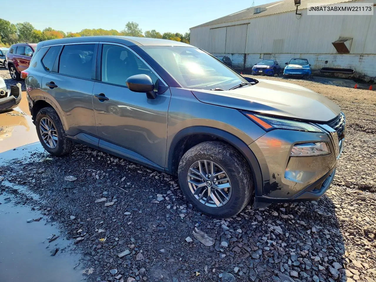 2021 NISSAN ROGUE VIN JN8AT3ABXMW221173 — фото 4