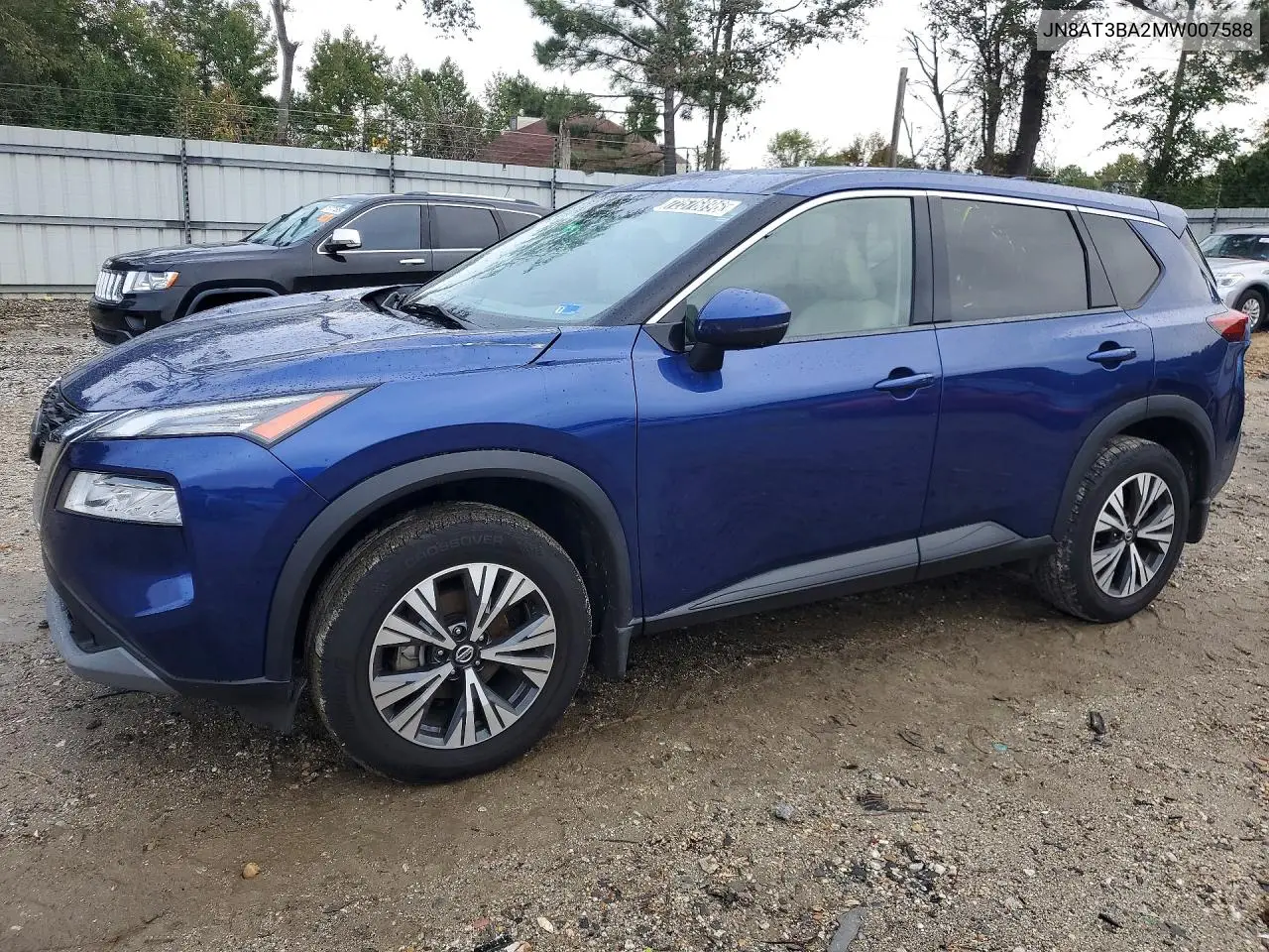 NISSAN ROGUE 2021, VIN JN8AT3BA2MW007588