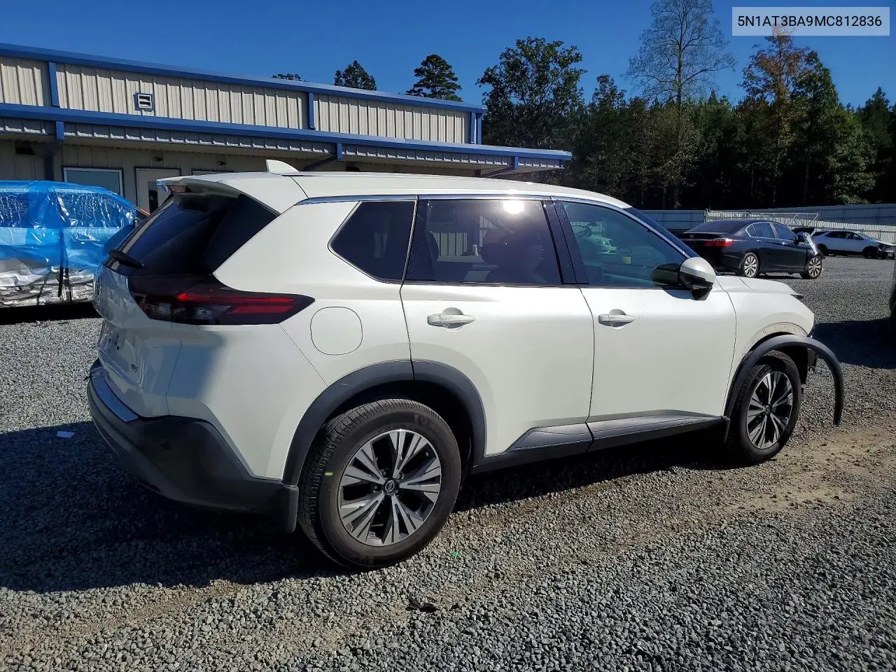 2021 NISSAN ROGUE VIN 5N1AT3BA9MC812836 — фото 3