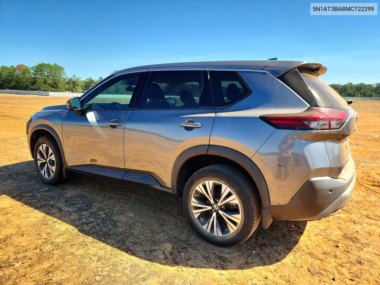 2021 NISSAN ROGUE VIN 5N1AT3BA8MC722299 — фото 2