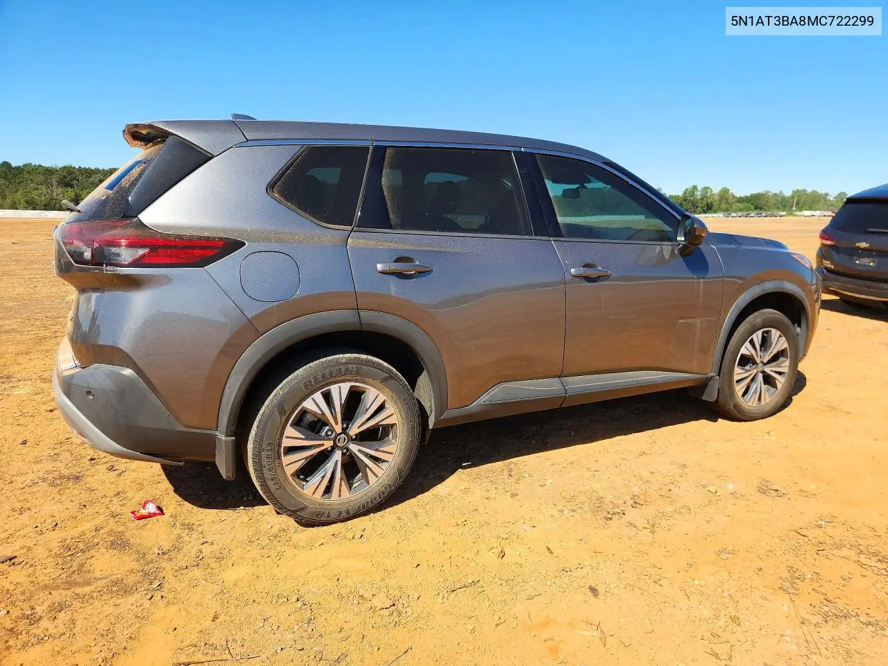 2021 NISSAN ROGUE VIN 5N1AT3BA8MC722299 — фото 3