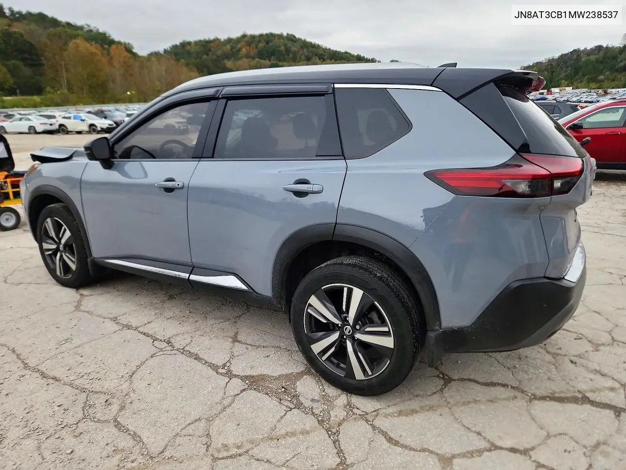 2021 NISSAN ROGUE VIN JN8AT3CB1MW238537 — фото 2