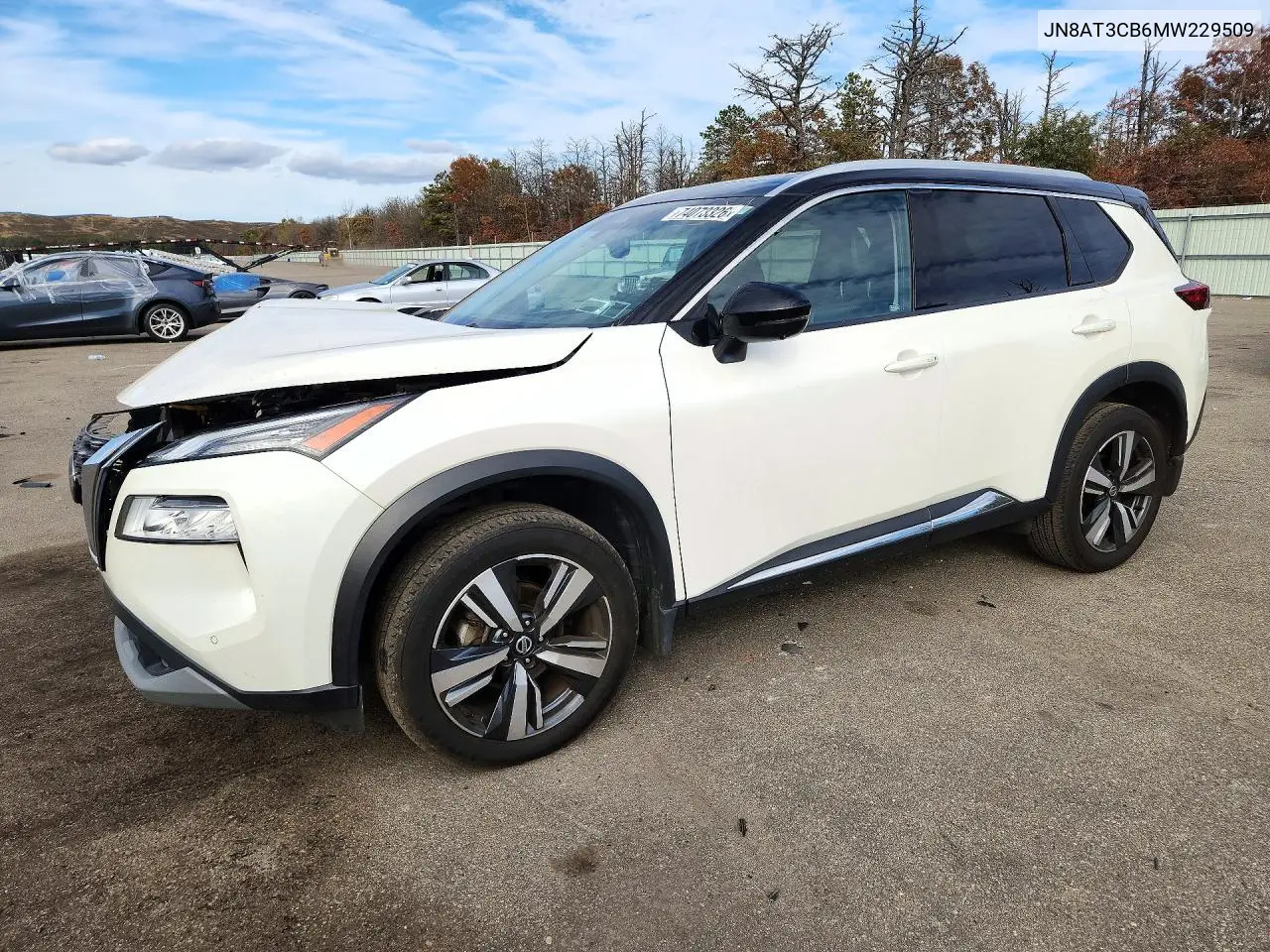 NISSAN ROGUE 2021, VIN JN8AT3CB6MW229509
