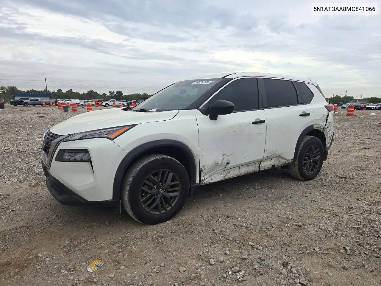 NISSAN ROGUE 2021, VIN 5N1AT3AA8MC841066