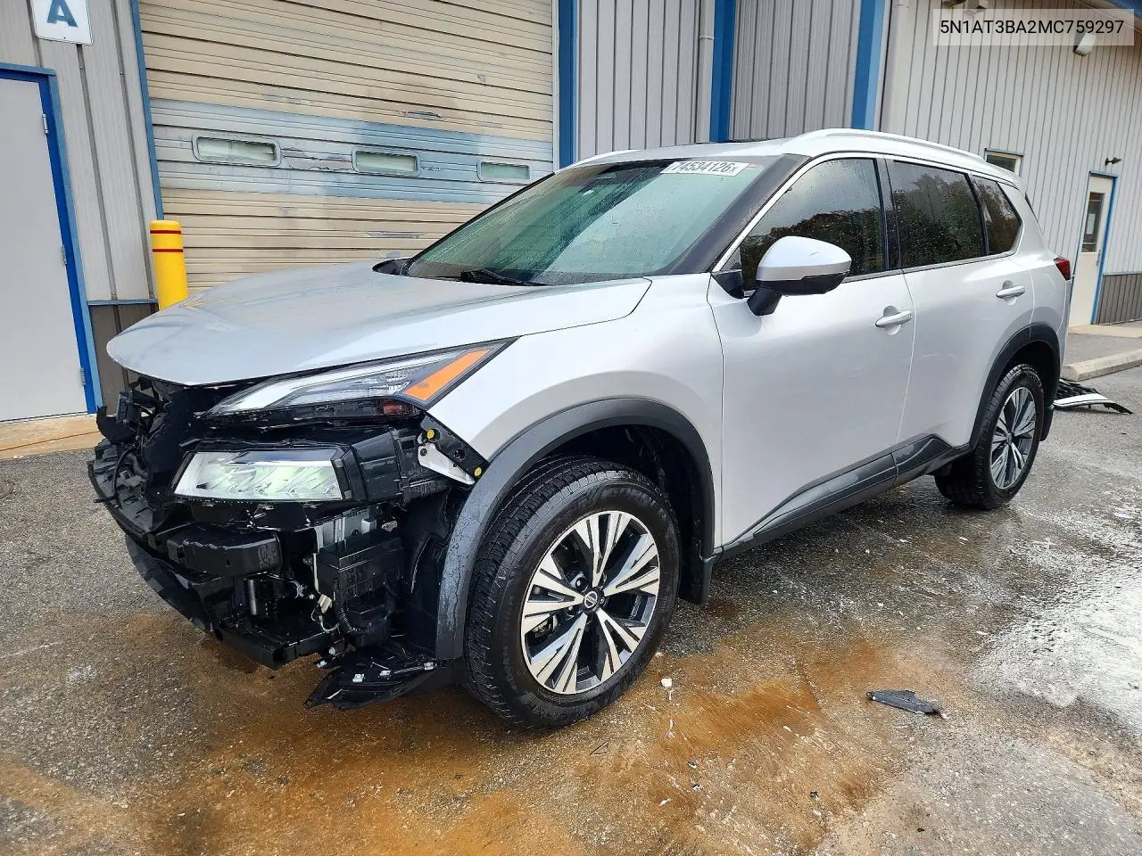NISSAN ROGUE 2021, VIN 5N1AT3BA2MC759297