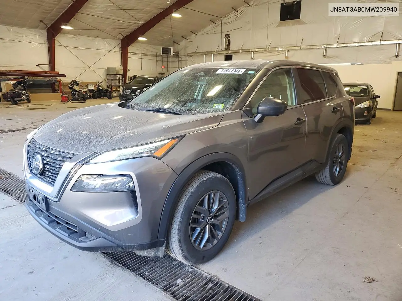 NISSAN ROGUE 2021, VIN JN8AT3AB0MW209940