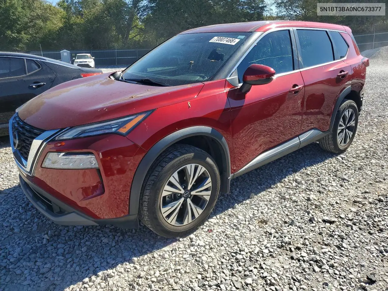NISSAN ROGUE 2022, VIN 5N1BT3BA0NC673377