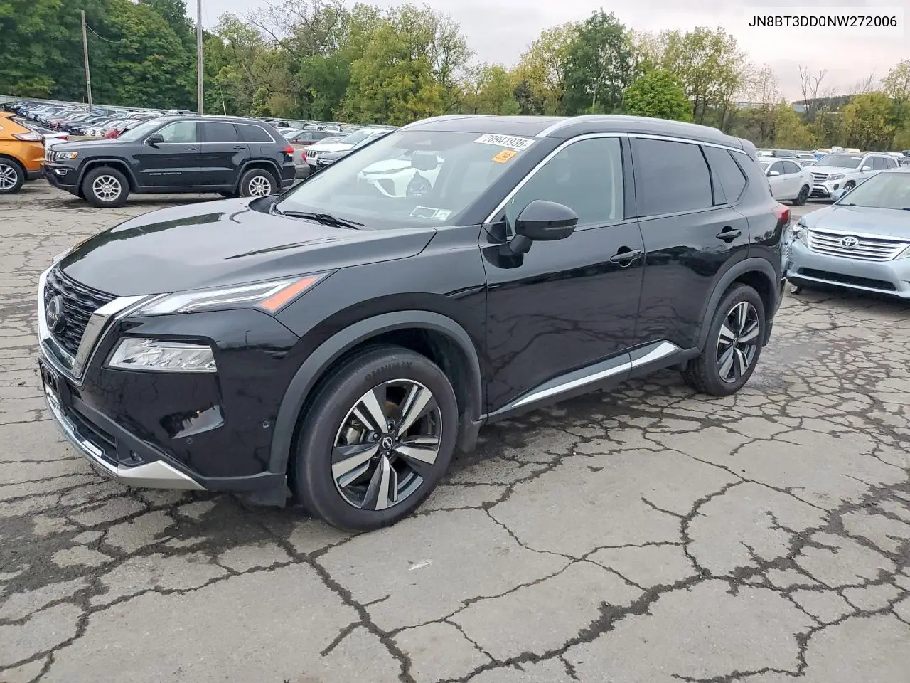 NISSAN ROGUE 2022, VIN JN8BT3DD0NW272006