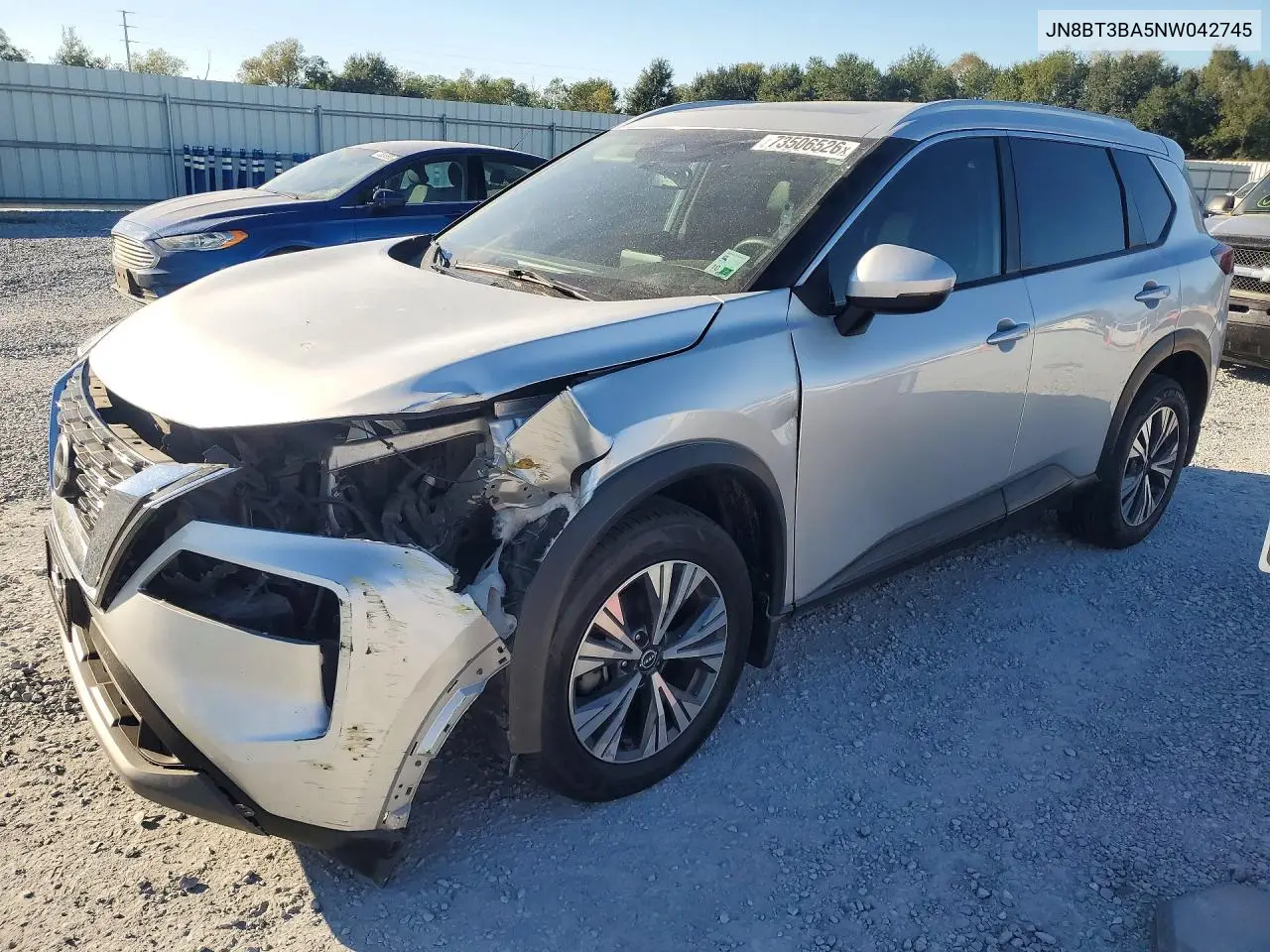 NISSAN ROGUE 2022, VIN JN8BT3BA5NW042745