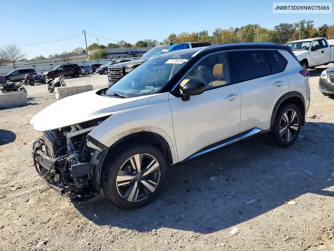 NISSAN ROGUE 2022, VIN JN8BT3DD9NW275065