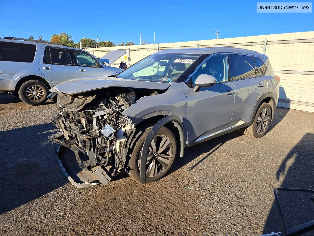 NISSAN ROGUE 2022, VIN JN8BT3DD5NW271692