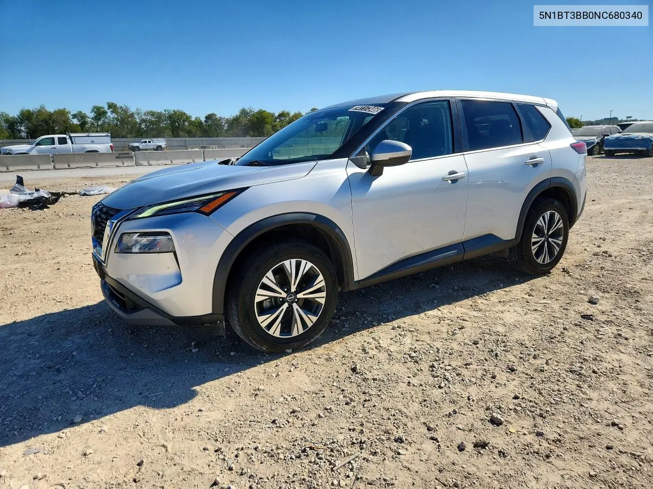 NISSAN ROGUE 2022, VIN 5N1BT3BB0NC680340