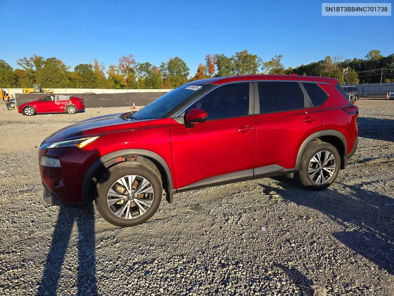 NISSAN ROGUE 2022, VIN 5N1BT3BB4NC701738