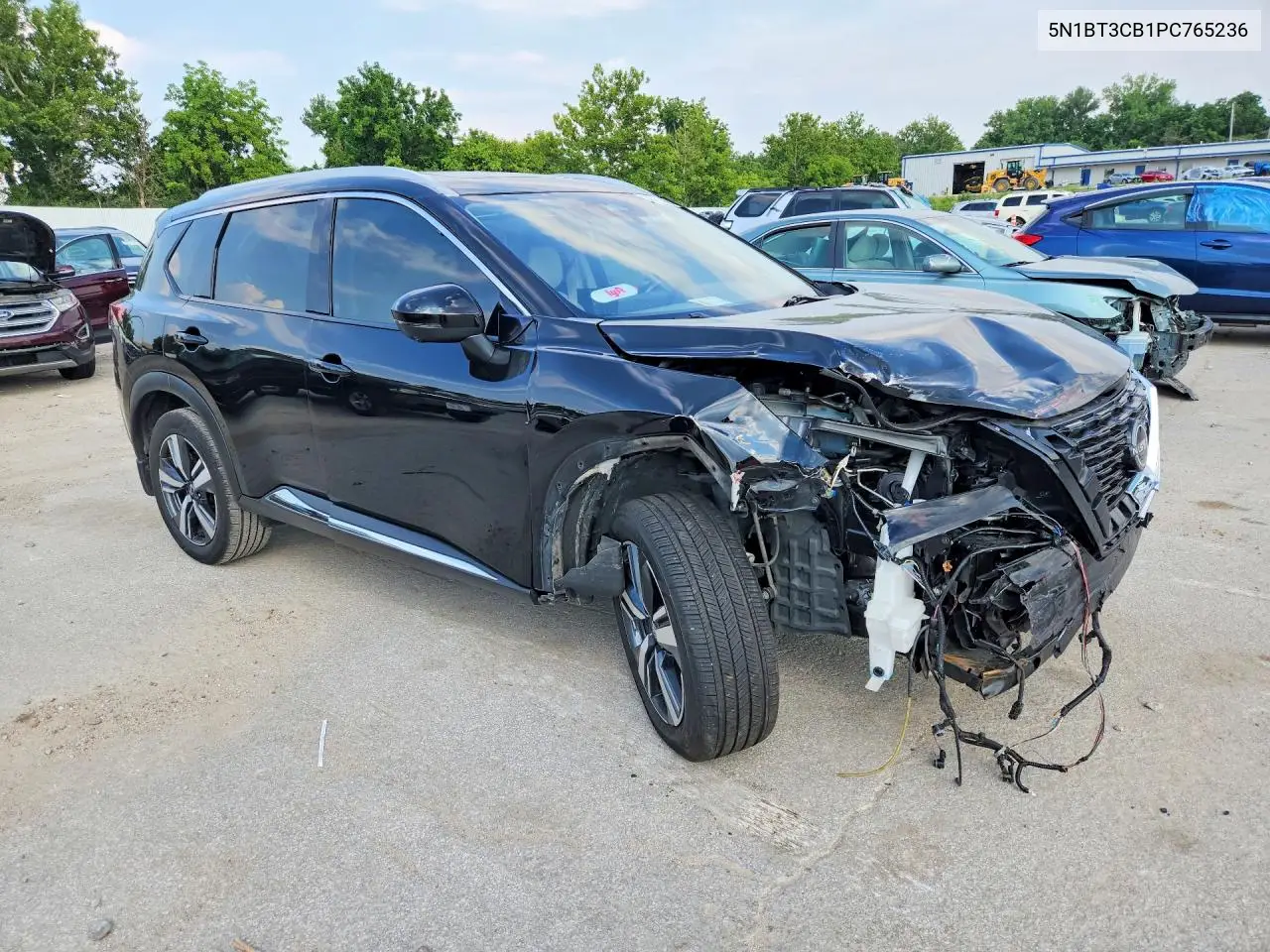 2023 NISSAN ROGUE VIN 5N1BT3CB1PC765236 — фото 4