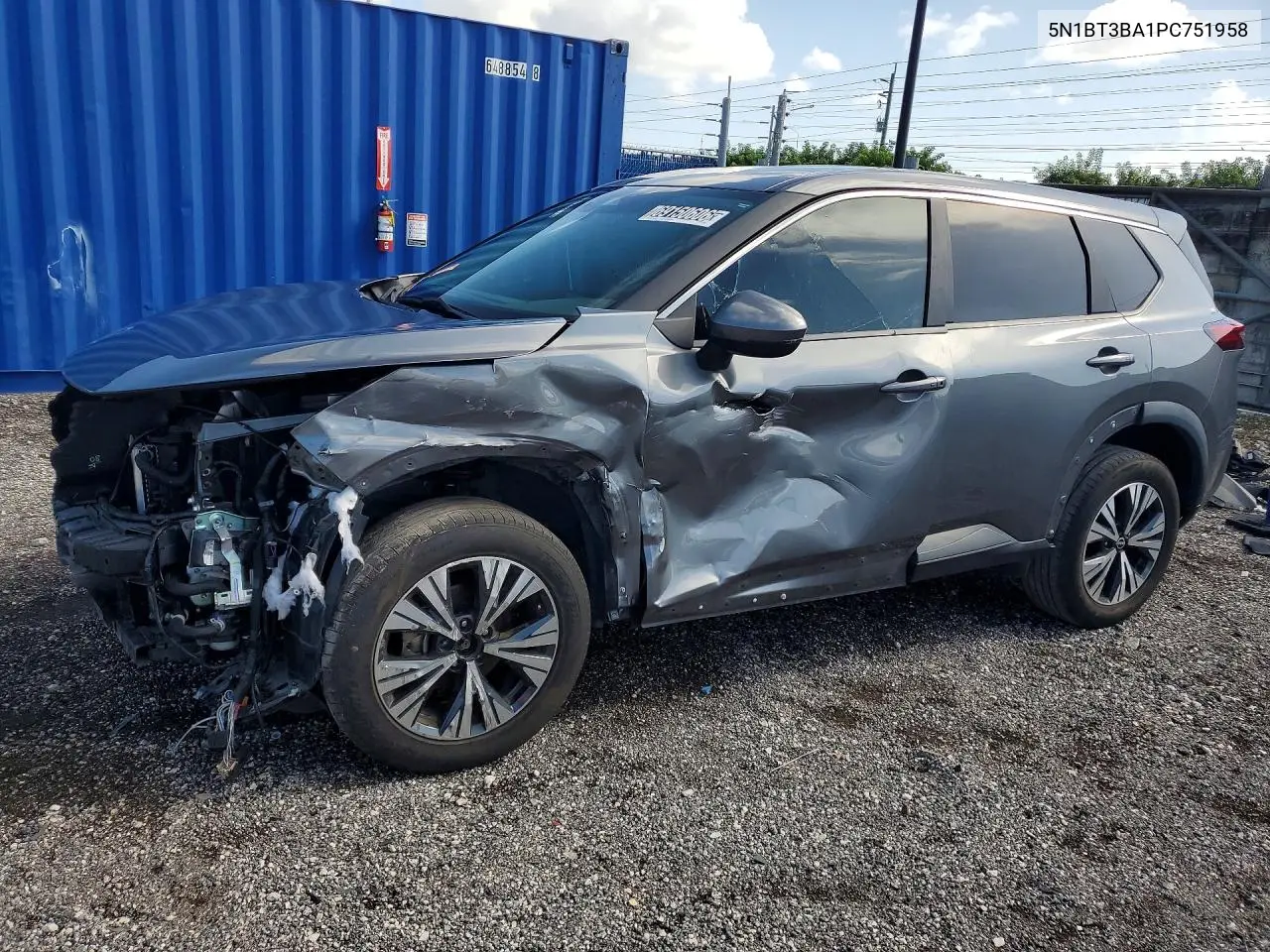 NISSAN ROGUE 2023, VIN 5N1BT3BA1PC751958