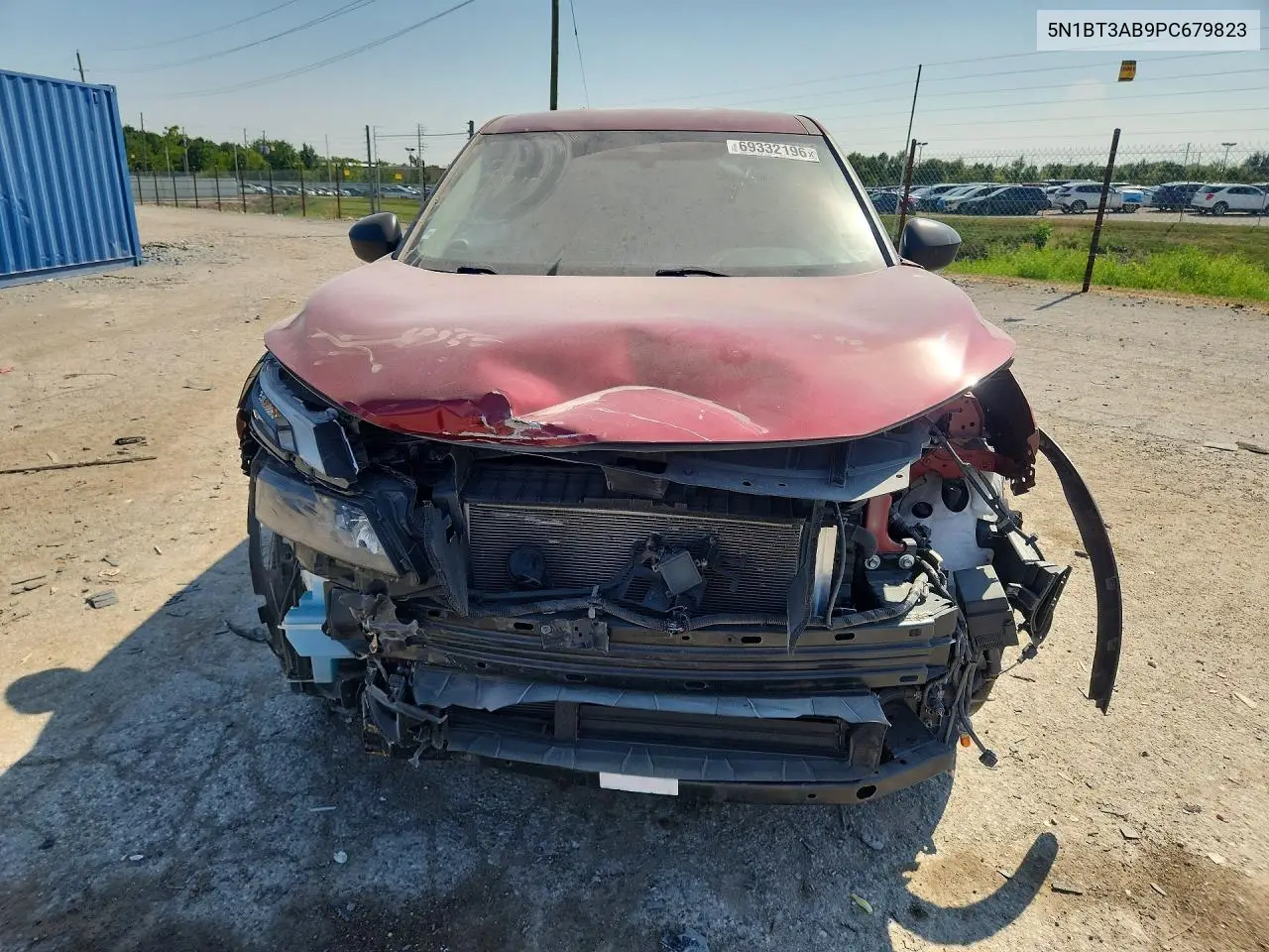 2023 NISSAN ROGUE VIN 5N1BT3AB9PC679823 — фото 5
