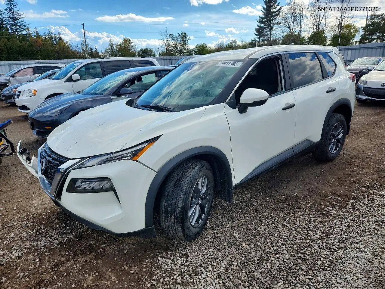 NISSAN ROGUE 2023, VIN 5N1AT3AA3PC778320